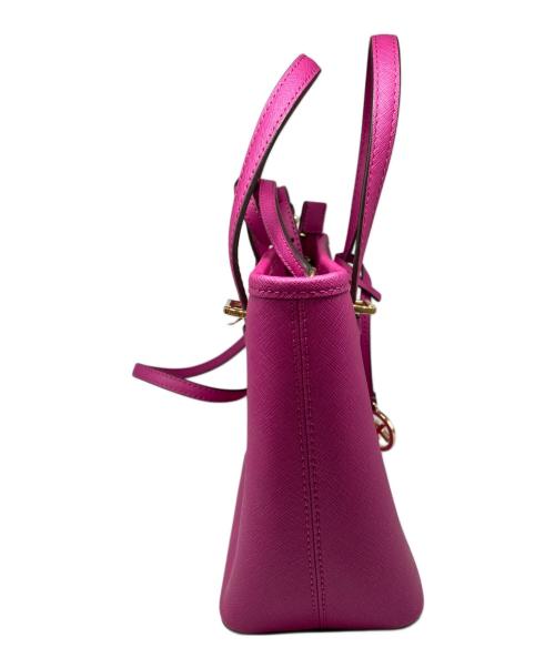 MICHAEL KORS（マイケル・コース）MICHAEL KORS (マイケル・コース) 2WAYバッグ ピンクの古着・服飾アイテム