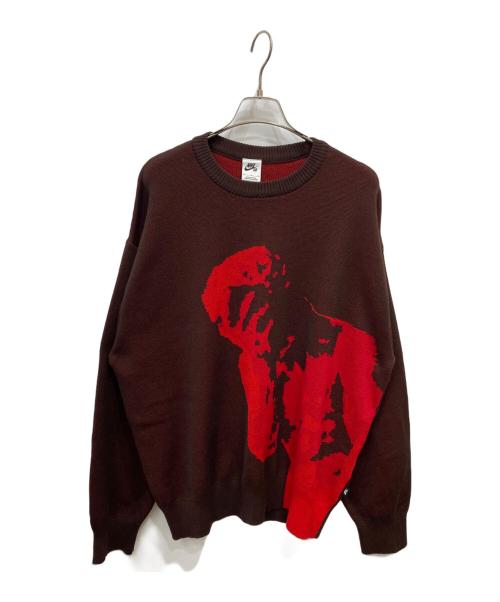 NIKE（ナイキ）NIKE (ナイキ) Skate Sweater Brown ブラウン サイズ:XLの古着・服飾アイテム