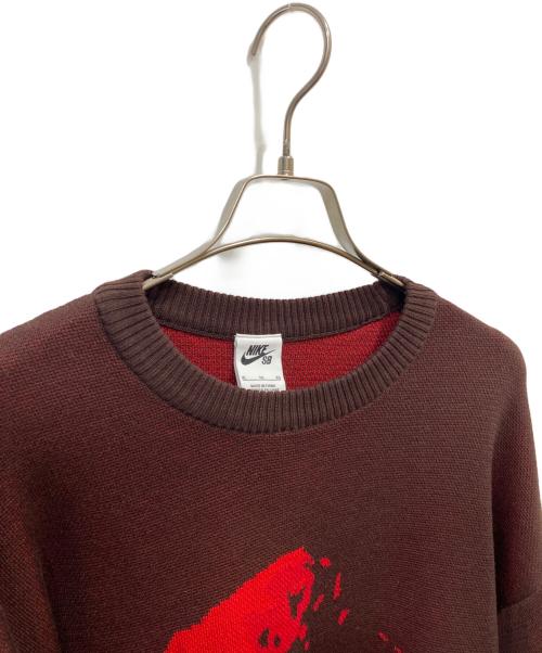 NIKE（ナイキ）NIKE (ナイキ) Skate Sweater Brown ブラウン サイズ:XLの古着・服飾アイテム