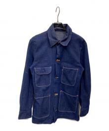Wrangler（ラングラー）の古着「70's デニムカバーオール」｜インディゴ