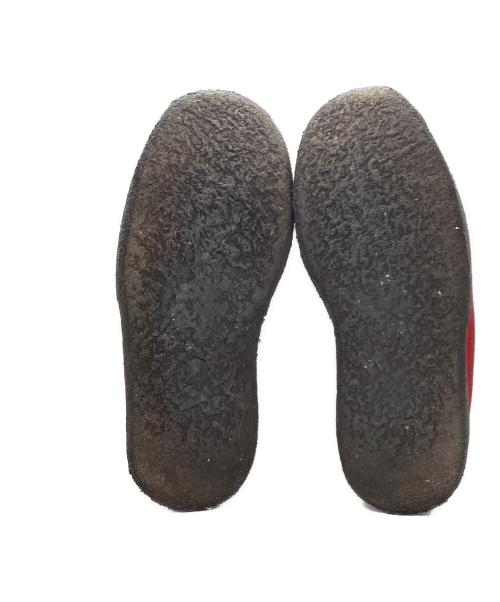 GEORGE COX（ジョージコックス）GEORGE COX (ジョージコックス) ラバーソールスウェードシューズ レッド サイズ:UK6の古着・服飾アイテム