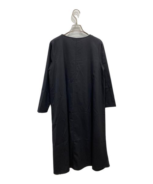 mizuiro-ind（ミズイロインド）mizuiro-ind (ミズイロインド) 長袖ワンピース ブラック サイズ:FREEの古着・服飾アイテム