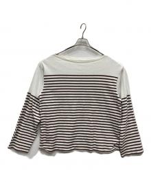 MUSE de Deuxieme Classe（ミューズ ドゥーズィエム クラス）の古着「バスクシャツ」｜ホワイト