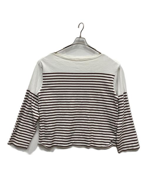 MUSE de Deuxieme Classe（ミューズ ドゥーズィエム クラス）MUSE de Deuxieme Classe (ミューズ ドゥーズィエム クラス) バスクシャツ ホワイト サイズ:FREEの古着・服飾アイテム