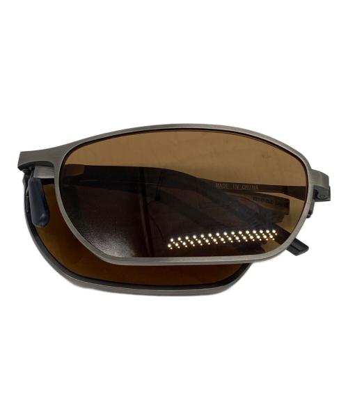 mont-bell（モンベル）mont-bell (モンベル) チタントレッキングサングラス シルバー×ブラウンの古着・服飾アイテム