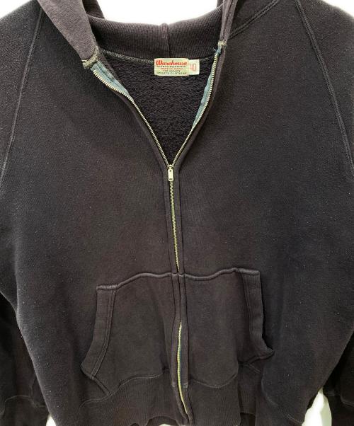 WAREHOUSE（ウエアハウス）WAREHOUSE (ウエアハウス) フリーダムスリーブジップパーカー パープル サイズ:41の古着・服飾アイテム