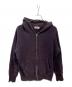 WAREHOUSE（ウエアハウス）の古着「フリーダムスリーブジップパーカー」｜パープル