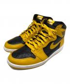 NIKEナイキ）の古着「AIR JORDAN 1 RETRO HIGH OG POLLEN」｜イエロー×ブラック