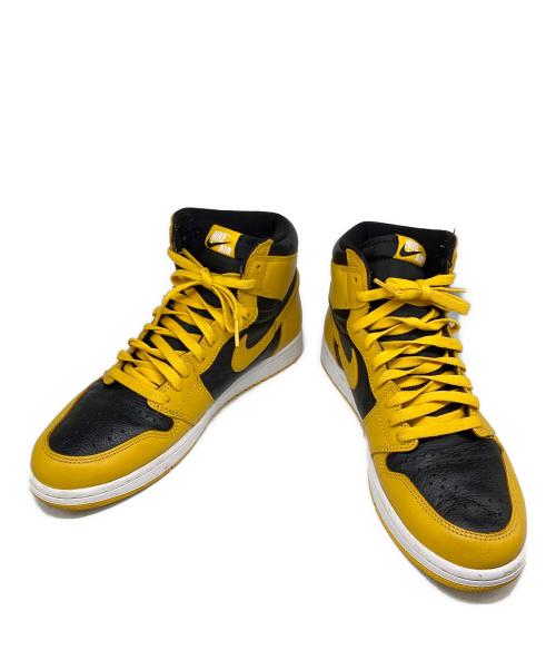 NIKE（ナイキ）NIKE (ナイキ) AIR JORDAN 1 RETRO HIGH OG POLLEN イエロー×ブラック サイズ:28.5㎝の古着・服飾アイテム
