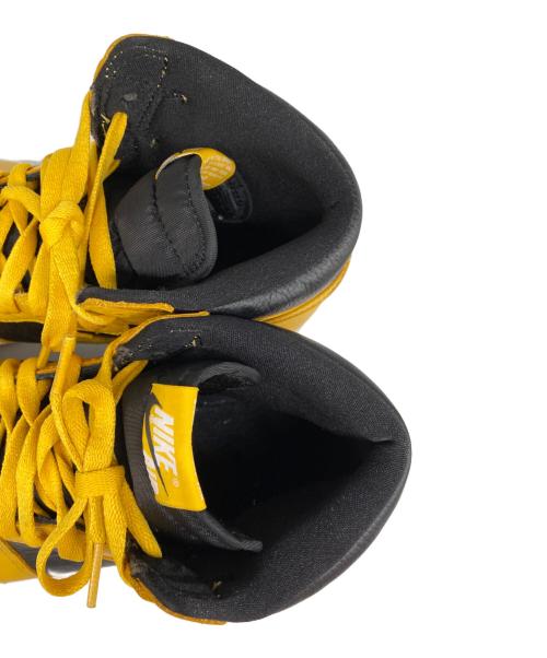 NIKE（ナイキ）NIKE (ナイキ) AIR JORDAN 1 RETRO HIGH OG POLLEN イエロー×ブラック サイズ:28.5㎝の古着・服飾アイテム