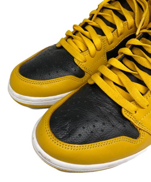 NIKE（ナイキ）NIKE (ナイキ) AIR JORDAN 1 RETRO HIGH OG POLLEN イエロー×ブラック サイズ:28.5㎝の古着・服飾アイテム