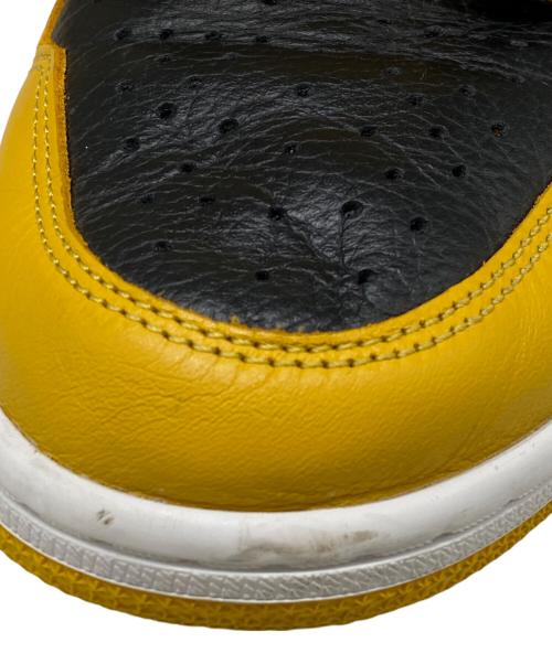NIKE（ナイキ）NIKE (ナイキ) AIR JORDAN 1 RETRO HIGH OG POLLEN イエロー×ブラック サイズ:28.5㎝の古着・服飾アイテム