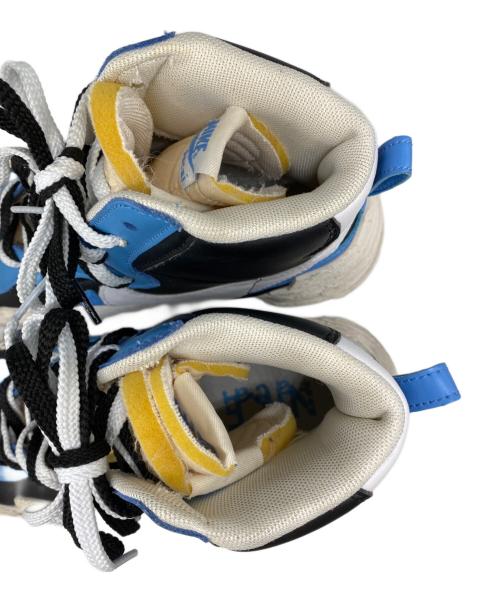 NIKE（ナイキ）NIKE (ナイキ) sacai (サカイ) BLAZER MID ホワイト×ブルー サイズ:28.5㎝の古着・服飾アイテム