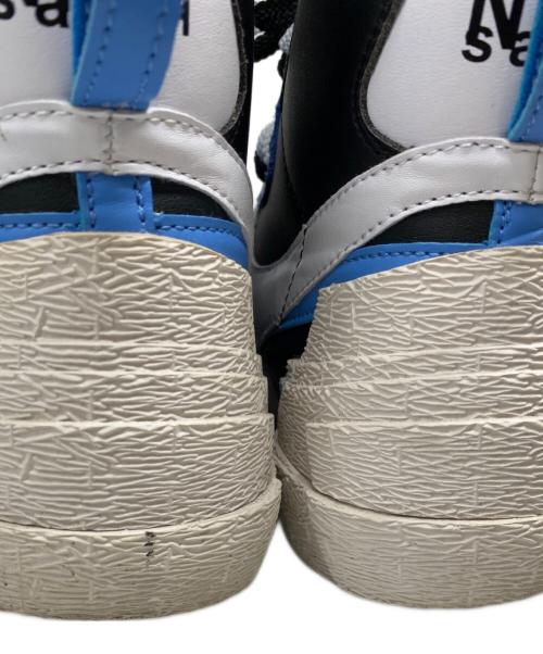 NIKE（ナイキ）NIKE (ナイキ) sacai (サカイ) BLAZER MID ホワイト×ブルー サイズ:28.5㎝の古着・服飾アイテム