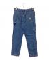 stussy (ステューシー) ダブルニーペインターデニムパンツ インディゴ サイズ:34：10000円