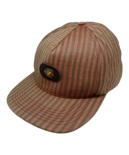 SUPREME（シュプリーム）SUPREME (シュプリーム) キャップ グリーン×ピンク サイズ:-の古着・服飾アイテム
