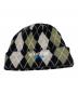 SUPREME（シュプリーム）の古着「21AW/Argyle Cashmere Beanie」｜ブラック×グリーン