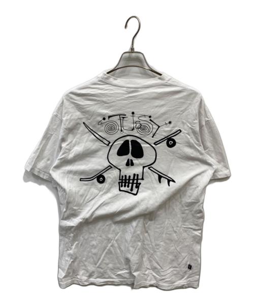 stussy（ステューシー）stussy (ステューシー) プリントTシャツ ホワイト サイズ:Mの古着・服飾アイテム