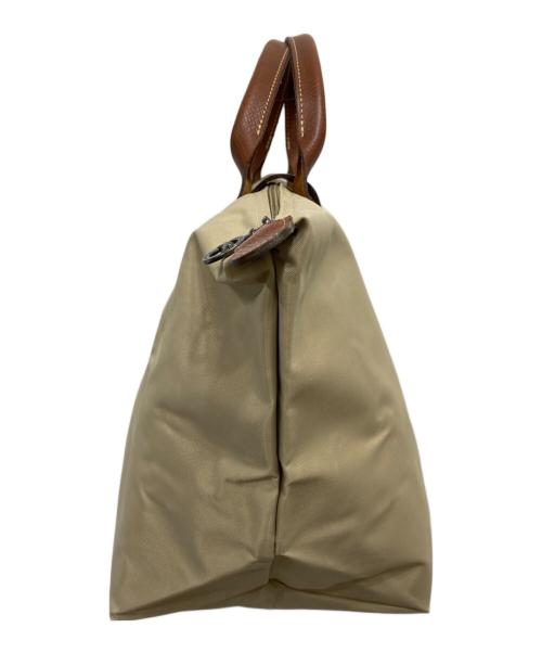 LONGCHAMP（ロンシャン）LONGCHAMP (ロンシャン) 舟形トートバッグ ベージュ サイズ:-の古着・服飾アイテム
