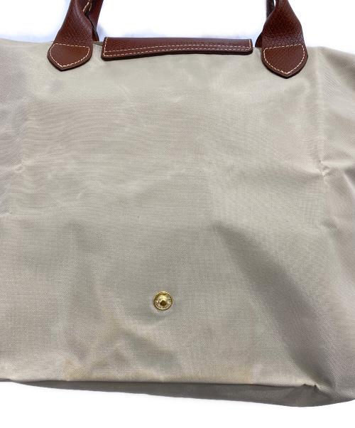 LONGCHAMP（ロンシャン）LONGCHAMP (ロンシャン) 舟形トートバッグ ベージュ サイズ:-の古着・服飾アイテム