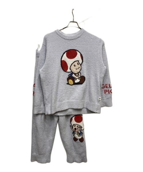 gelato pique（ジェラートピケ）gelato pique (ジェラートピケ) SUPER MARIO (スーパーマリオ) セットアップ ネイビー サイズ:FREEの古着・服飾アイテム