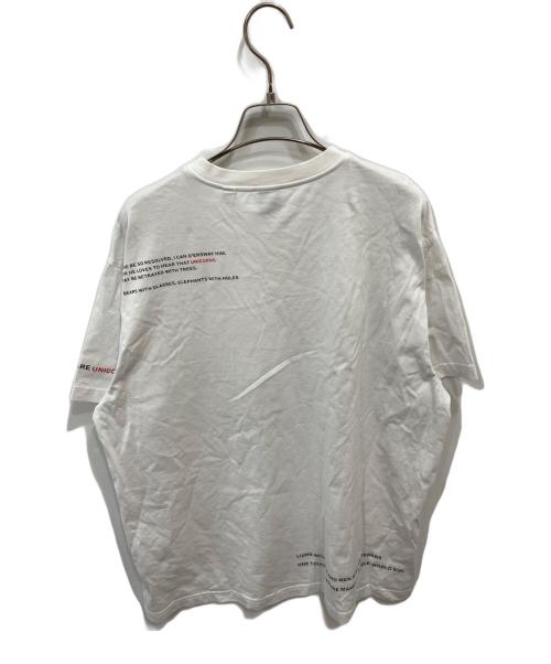 BURBERRY（バーバリー）BURBERRY (バーバリー) LOVE プリントTシャツ ホワイト サイズ:Sの古着・服飾アイテム