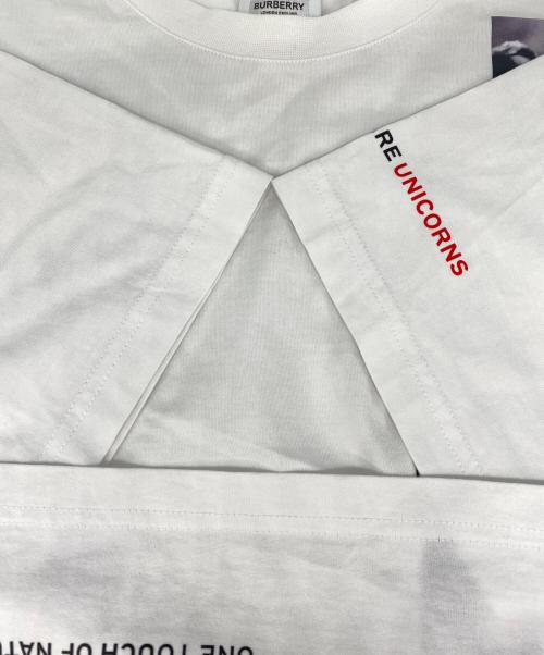 BURBERRY（バーバリー）BURBERRY (バーバリー) LOVE プリントTシャツ ホワイト サイズ:Sの古着・服飾アイテム