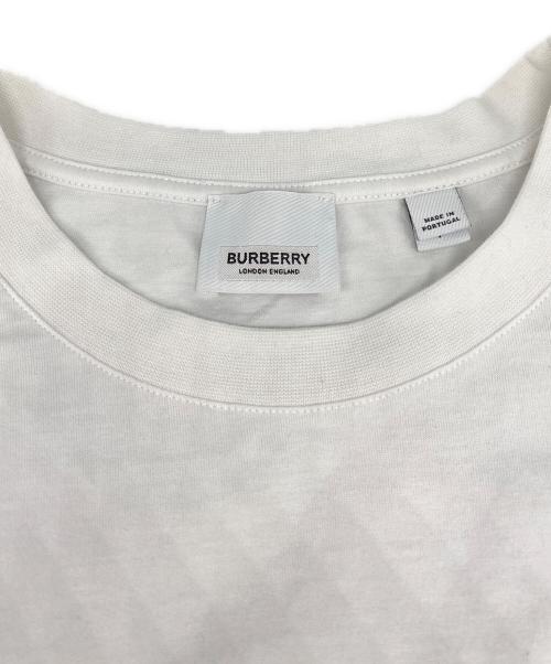 BURBERRY（バーバリー）BURBERRY (バーバリー) LOVE プリントTシャツ ホワイト サイズ:Sの古着・服飾アイテム