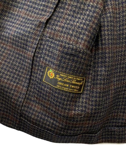 TOMORROW LAND PILGRIM（トゥモローランド ピルグリム）TOMORROW LAND PILGRIM (トゥモローランド ピルグリム) テーラードジャケット ブラウン サイズ:44の古着・服飾アイテム