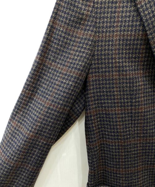 TOMORROW LAND PILGRIM（トゥモローランド ピルグリム）TOMORROW LAND PILGRIM (トゥモローランド ピルグリム) テーラードジャケット ブラウン サイズ:44の古着・服飾アイテム