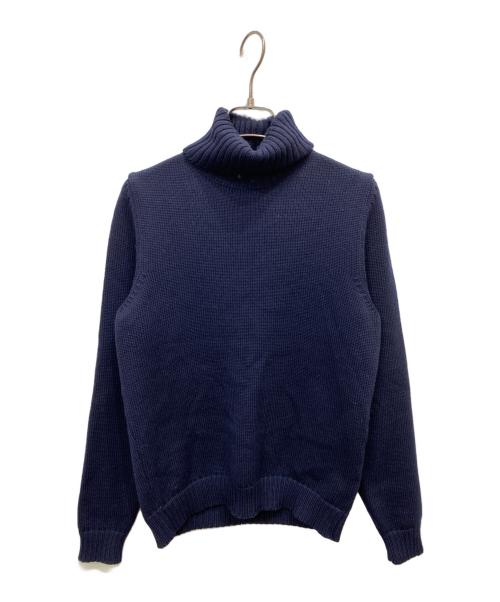 Zanone（ザノーネ）Zanone (ザノーネ) タートルネックニット ネイビー サイズ:44の古着・服飾アイテム