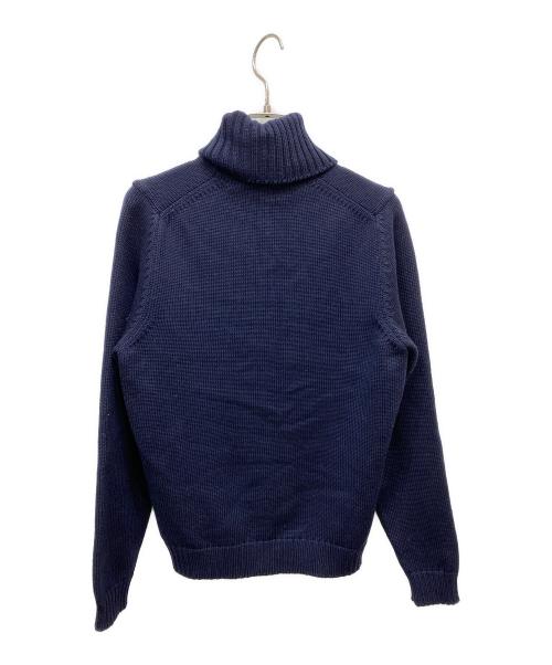 Zanone（ザノーネ）Zanone (ザノーネ) タートルネックニット ネイビー サイズ:44の古着・服飾アイテム