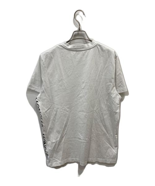 MONCLER（モンクレール）MONCLER (モンクレール) MAGLIA T-SHIRT ホワイト サイズ:Lの古着・服飾アイテム