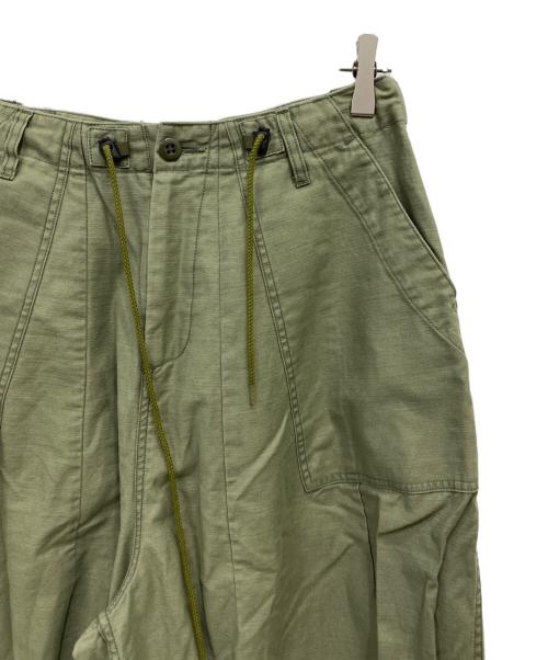 Needles（ニードルズ）Needles (ニードルズ) H.D. PANTS FATIGUE グリーン サイズ:1の古着・服飾アイテム