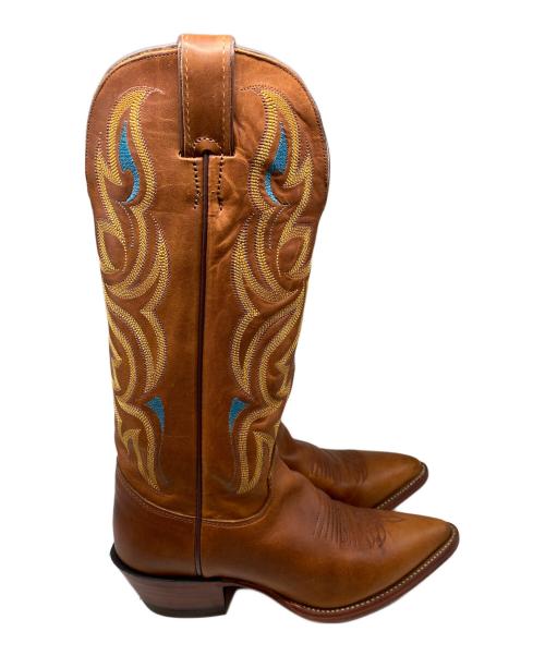 JUSTIN（ジャスティン）JUSTIN (ジャスティン) ウェスタンブーツ ブラウン サイズ:5 1/2の古着・服飾アイテム