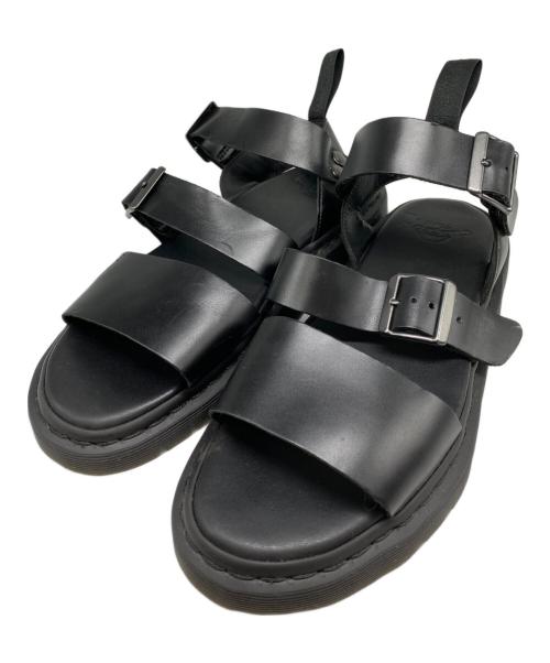Dr.Martens（ドクターマーチン）Dr.Martens (ドクターマーチン) サンダル ブラック サイズ:UK9の古着・服飾アイテム