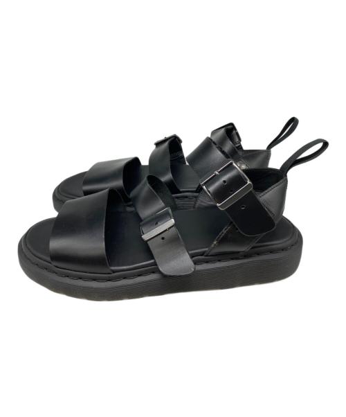 Dr.Martens（ドクターマーチン）Dr.Martens (ドクターマーチン) サンダル ブラック サイズ:UK9の古着・服飾アイテム