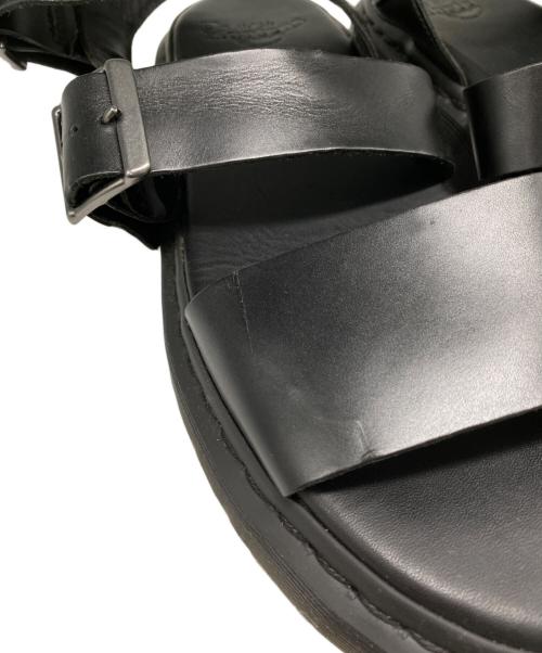 Dr.Martens（ドクターマーチン）Dr.Martens (ドクターマーチン) サンダル ブラック サイズ:UK9の古着・服飾アイテム