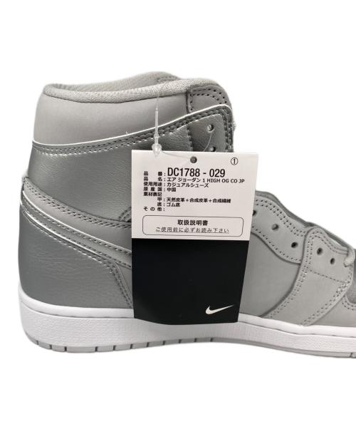 NIKE（ナイキ）NIKE (ナイキ) AIR JORDAN 1 HIGH OG CO JP シルバー サイズ:27.5㎝の古着・服飾アイテム