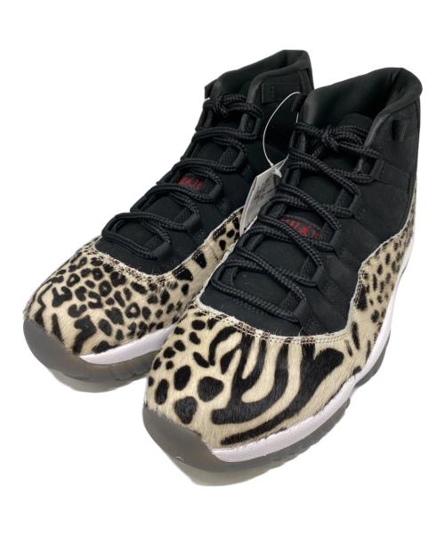 NIKE（ナイキ）NIKE (ナイキ) WMNS AIR JORDAN 11 RETRO ブラック×ベージュ サイズ:29㎝の古着・服飾アイテム