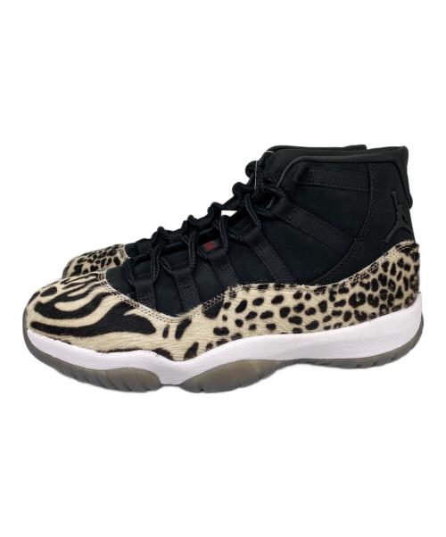 NIKE（ナイキ）NIKE (ナイキ) WMNS AIR JORDAN 11 RETRO ブラック×ベージュ サイズ:29㎝の古着・服飾アイテム