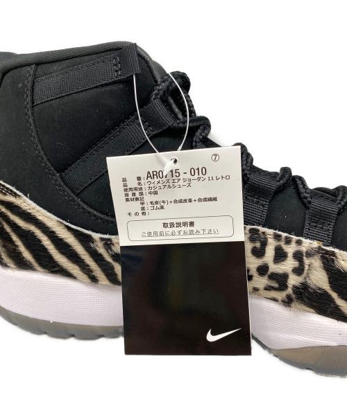 NIKE（ナイキ）NIKE (ナイキ) WMNS AIR JORDAN 11 RETRO ブラック×ベージュ サイズ:29㎝の古着・服飾アイテム