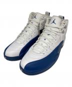 NIKEナイキ）の古着「AIR JORDAN 12 RETRO」｜ブルー×ホワイト