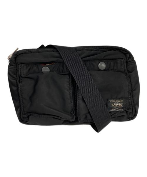 PORTER（ポーター）PORTER (ポーター) タンカーボディバッグ ブラックの古着・服飾アイテム