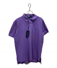 POLO RALPH LAUREN（ポロ・ラルフローレン）の古着「ポニーポロシャツ」｜パープル