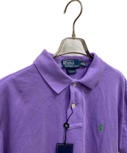 POLO RALPH LAUREN（ポロ・ラルフローレン）POLO RALPH LAUREN (ポロ・ラルフローレン) ポニーポロシャツ パープル サイズ:XL 未使用品の古着・服飾アイテム