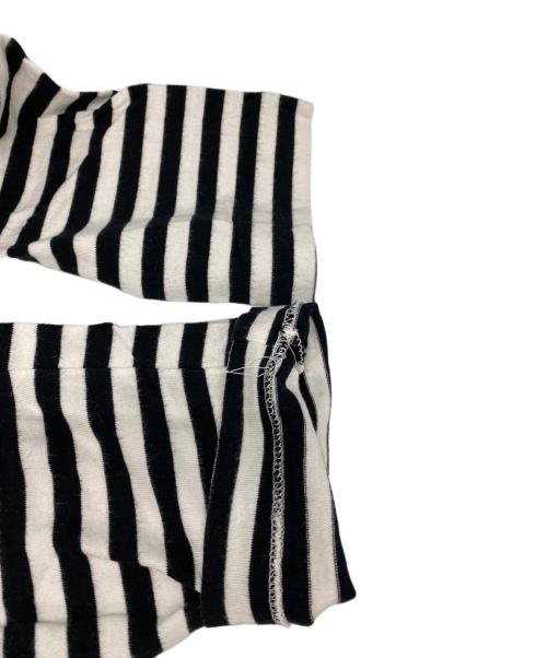 PLAY COMME des GARCONS（プレイコムデギャルソン）PLAY COMME des GARCONS (プレイコムデギャルソン) ロングスリーブボーダーカットソー ブラック サイズ:Lの古着・服飾アイテム