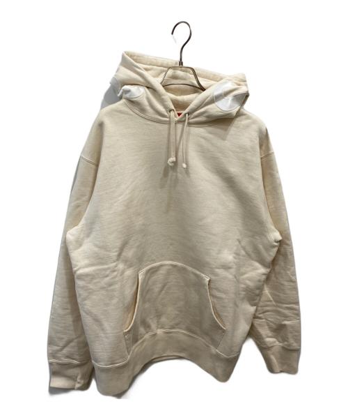 SUPREME（シュプリーム）SUPREME (シュプリーム) Contrast Hooded Sweatshirt ベージュ サイズ:Mの古着・服飾アイテム