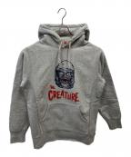 SUPREMEシュプリーム）の古着「Creature Pullover Hoodie」｜グレー