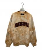 Championチャンピオン）の古着「クルーネックスウェット」｜オレンジ